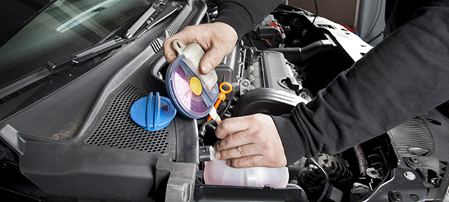 coolant flush auto service